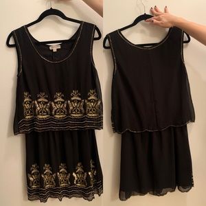 Beautiful ‘20’s style black flapper dress